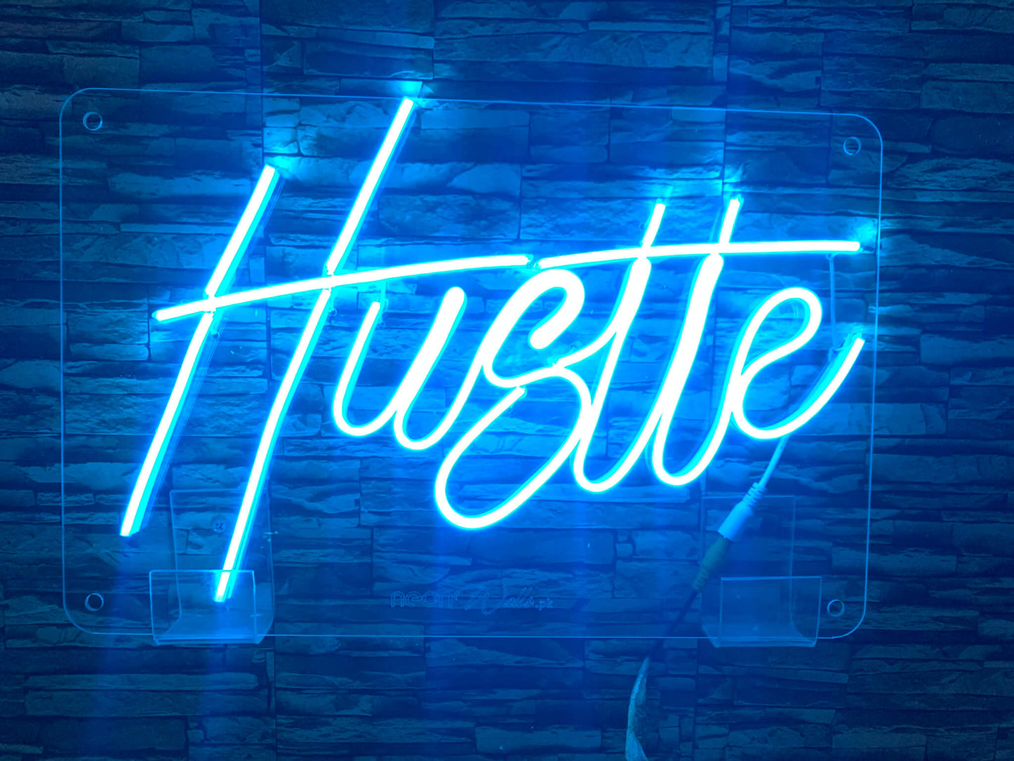 Hustle Neon Sign