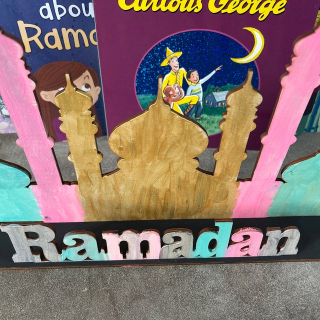 Wood Ramadan Sign | Ramadan Decoration | Ramadan Kids Activity | DIY Ramadan | Wood Ramadan Paint Your Own | Wooden Ramadan Sign | Islamic