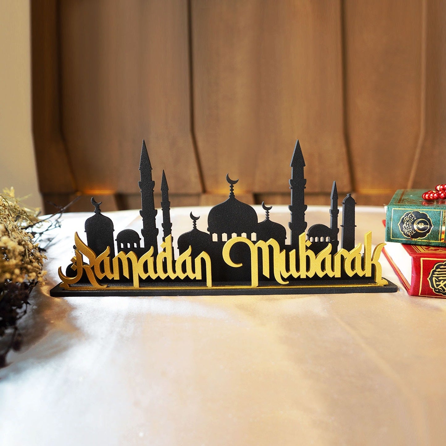 Ramadan Mubarak Islamic Tabletop Decor